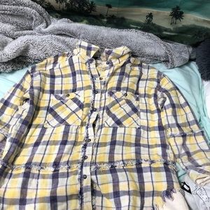 Free People Flannel Shirt